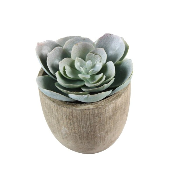 Succulent artificiel en pot C592 4