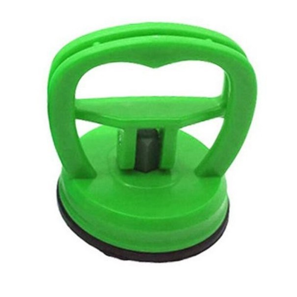 Suction Cup for Repairing Dented Sheet Metal green