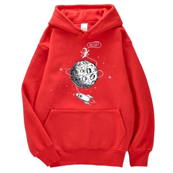 Sudadera astronauta hombre F116 rojo S