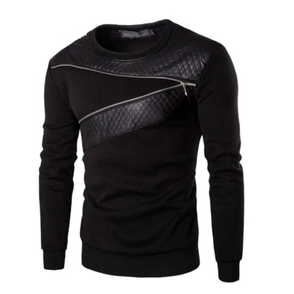 Sudadera con capucha y cremallera para hombre F25 XXL