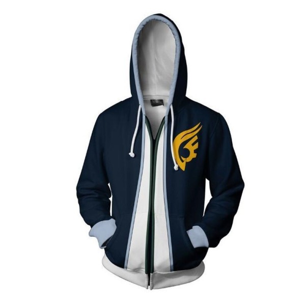 Sudadera con capucha y cremallera para hombre F64 S 4