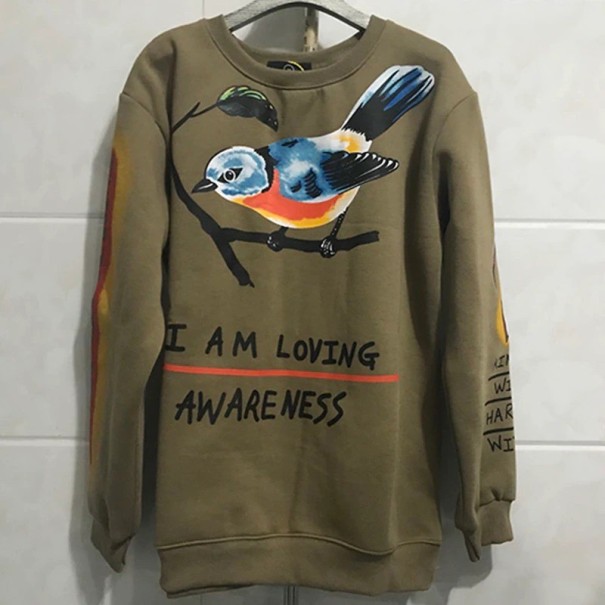 Sudadera de hip hop para hombre S 6