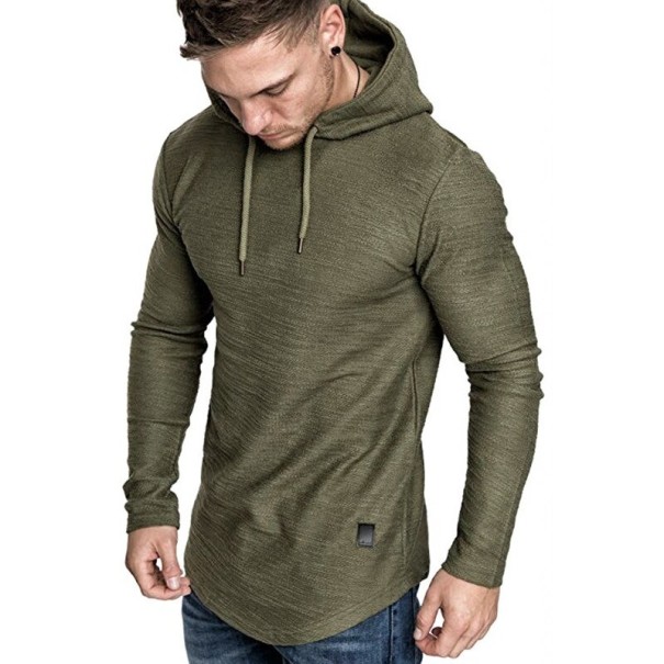 Sudadera de hombre A2511 verde militar S