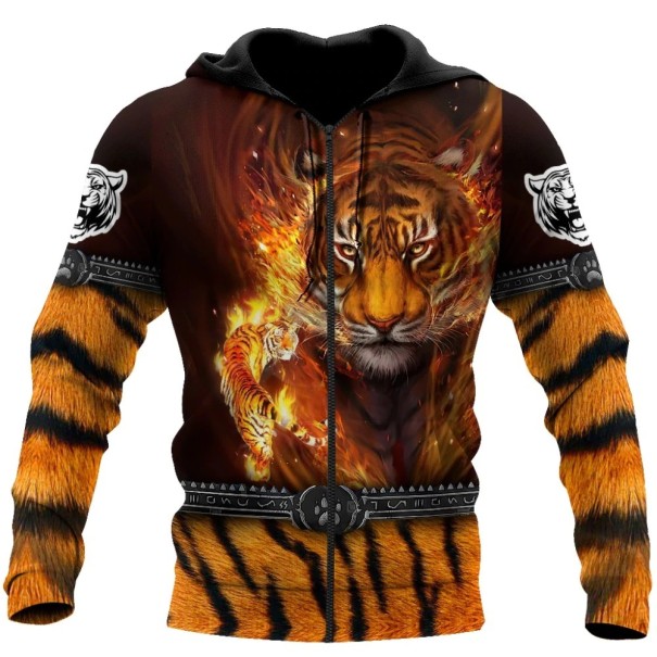Sudadera de hombre tigre F165 XXS 2