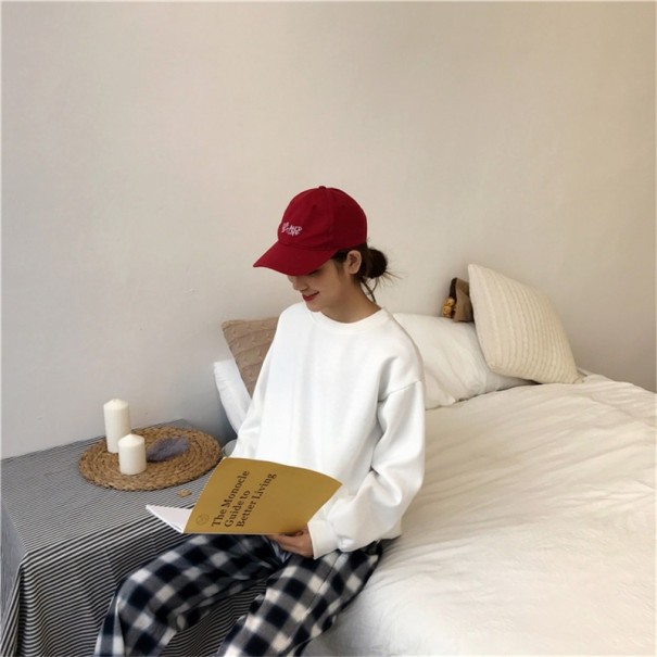 Sudadera de mujer blanco