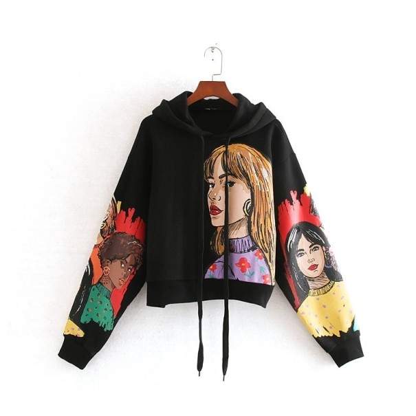 Sudadera de mujer con estampado B2 L