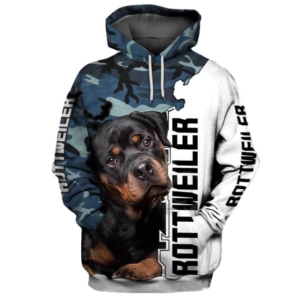 Sudadera de rottweiler para hombre 3XL