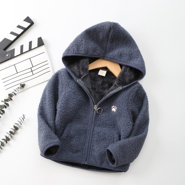 Sudadera infantil L1970 azul oscuro 8