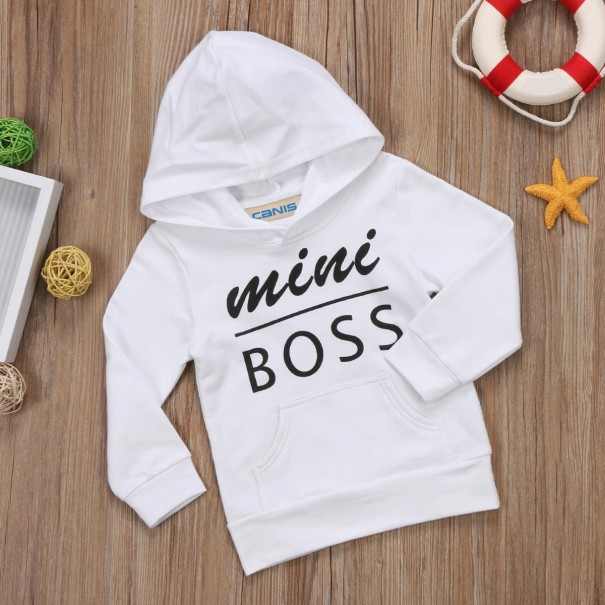 Sudadera infantil L524 blanco 0-6 meses