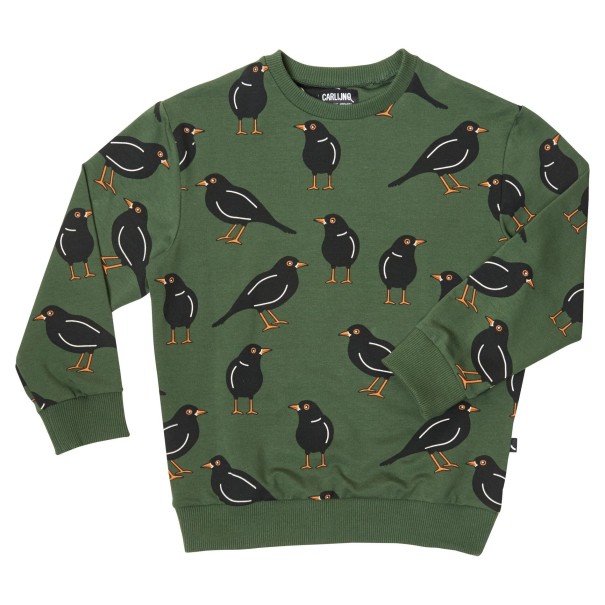 Sudadera infantil L530 verde oscuro 3