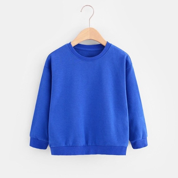 Sudadera infantil L584 azul 12