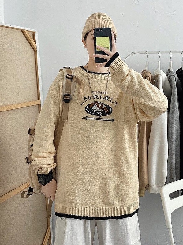 Suéter de hombre A2618 beige XS