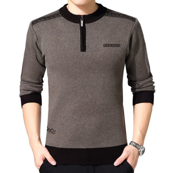 Suéter de hombre con cremallera F230 L 1