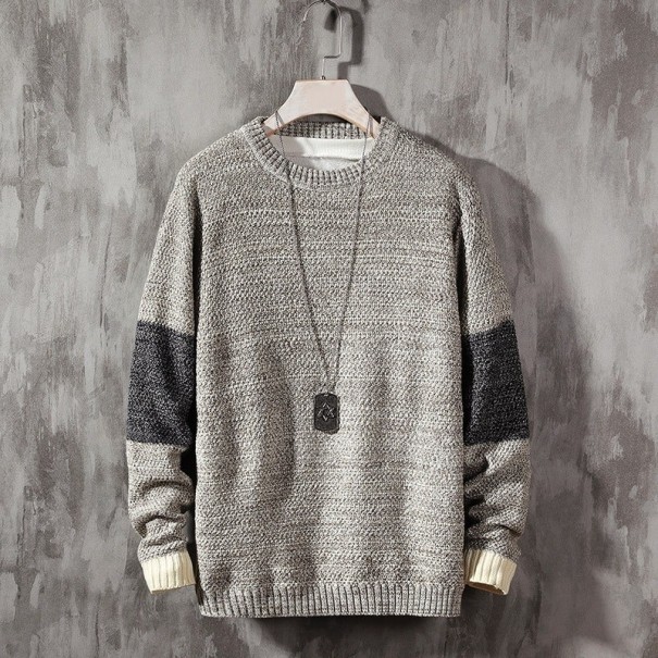 Suéter de hombre F267 beige L