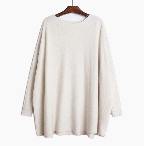 Suéter de mujer A2347 blanco