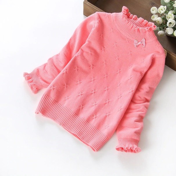 Suéter de niña L618 rosa 7