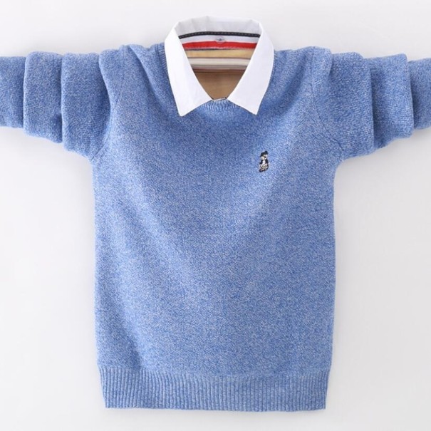 Suéter de niño L984 azul 13