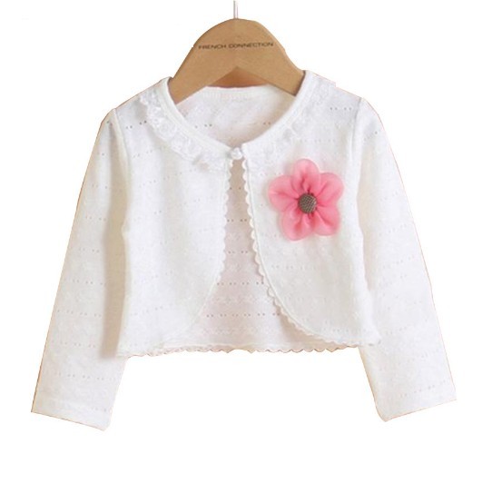 Suéter elegante para niñas - Blanco 4