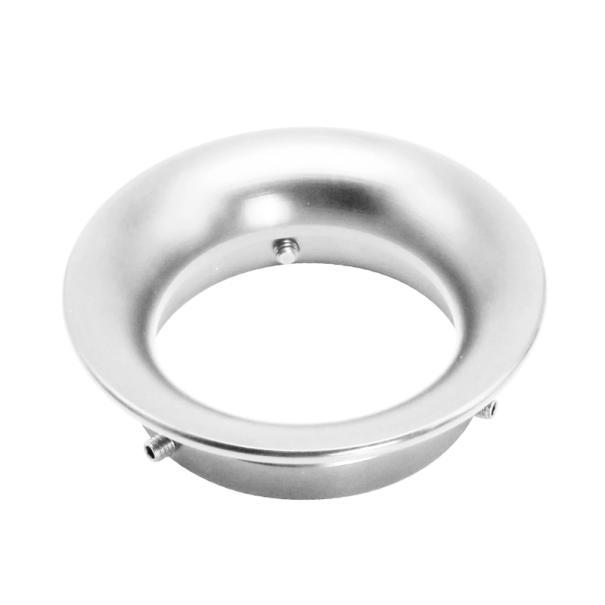Sugtratt 50mm för förgasare CNC aluminiumlegering Motortrim Motorcykel Reservdel Prestandaförbättring silver
