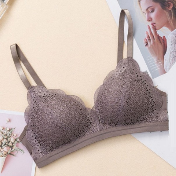 Sujetador bralette de mujer Fiona marrón 70A