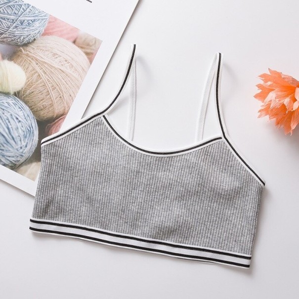 Sujetador con aros para niñas B1574 gris L