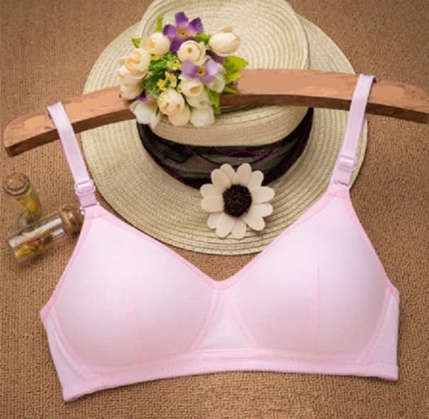 Sujetador confort para niñas rosa 12