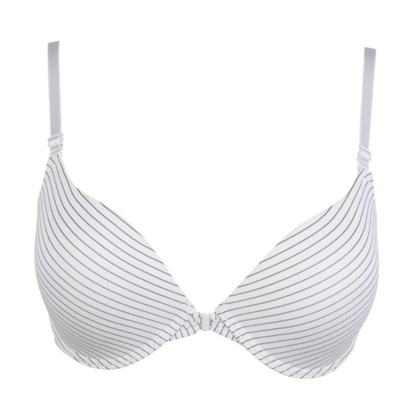 Sujetador de mujer con cierre frontal blanco 75C