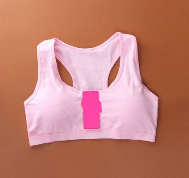 Sujetador deportivo niña A89 rosa