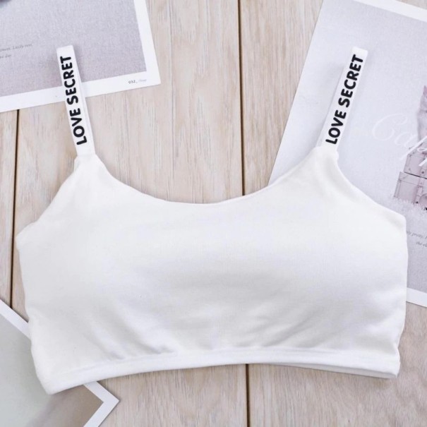 Sujetador deportivo sexy blanco