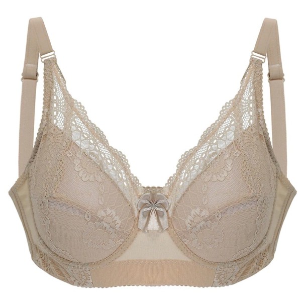 Sujetador sexy - Talla grande beige 80D