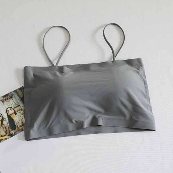 Sujetador sin costuras para mujer P726 gris