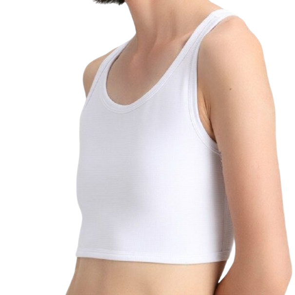 Sujetador superior T1189 blanco 4XL