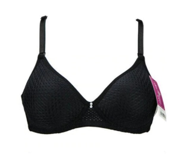Sujetador transpirable para mujer negro 80B