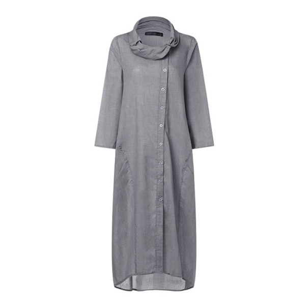 Sukienka damska Ella szary 4XL