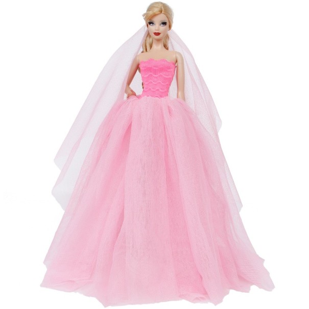Suknia wieczorowa dla barbie 2