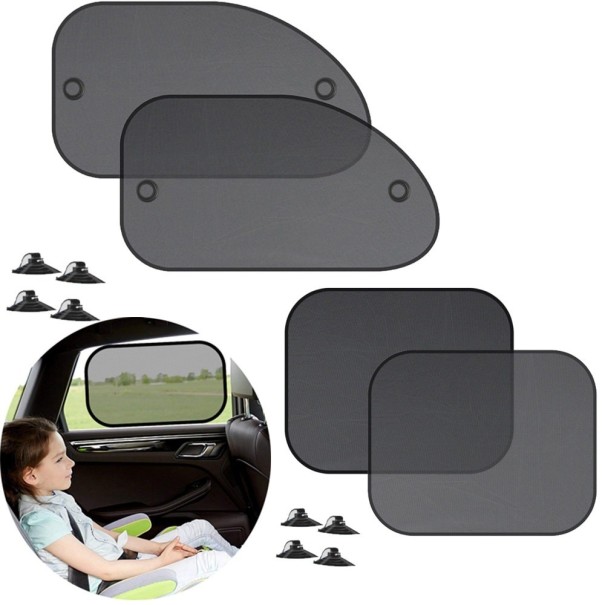 Sun Shades for Side Windows 4 pcs 1