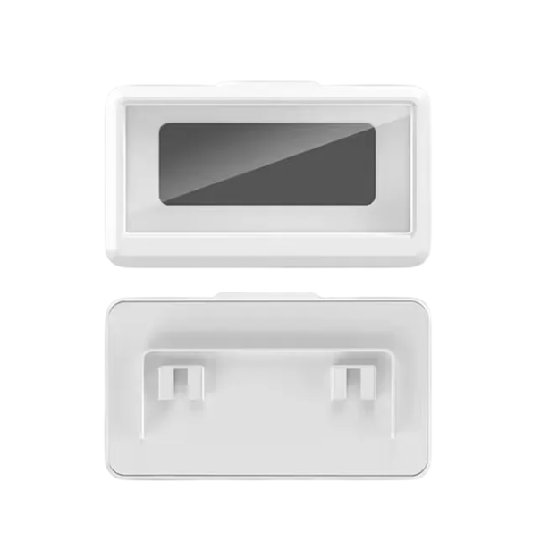 Suport de telefon impermeabil pentru baie, montare pe perete, reglabil, adeziv, suport pentru duș, protecție împotriva apei, capac tactil 1