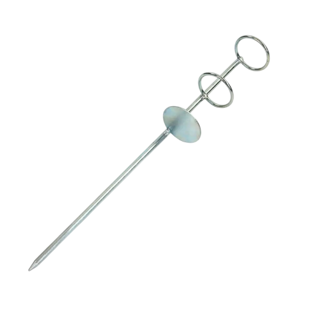 Suport metalic pentru undiță 30 cm suport din oțel cu vârf stabil pentru pescuit la apă 1