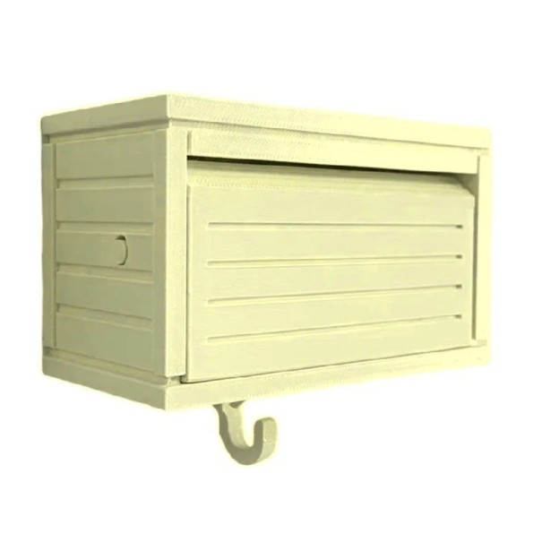Suport multifuncțional pentru chei cu ușiță 10,3x5x6 cm din PVC pentru organizarea cheilor și accesoriilor în gospodărie galben