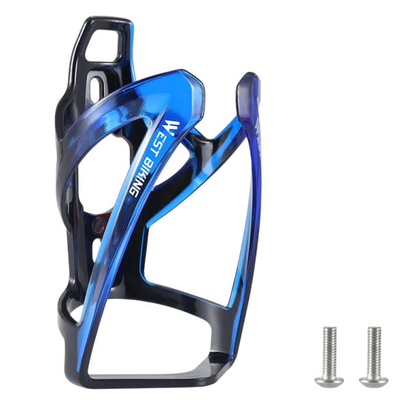 Suport pentru bicicletă, 13,2 x 7 cm, suport ușor pentru băuturi, ușor de asamblat, accesorii pentru biciclete MTB, șosea și oraș albastru