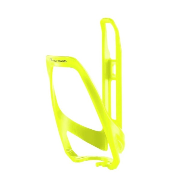 Suport pentru bidon de bicicletă 14,7 × 7,8 × 7,1 cm Suport ușor pentru băuturi cu fixare sigură și versatilă Ideal pentru bicicletă și sport galben