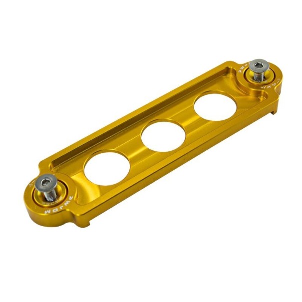 Suporte de bateria para Honda amarelo