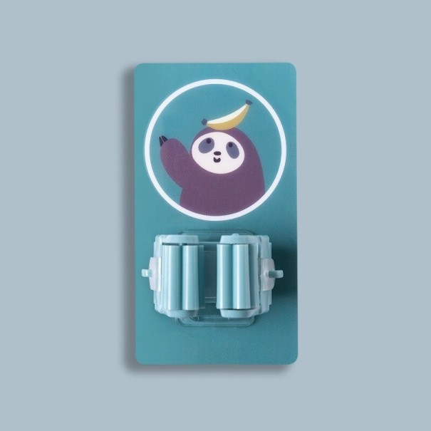 Suporte de parede para esfregonas C1165 azul