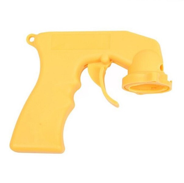 Suporte de pistola para sprays amarelo