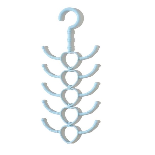 Suporte para cintos e gravatas C695 azul