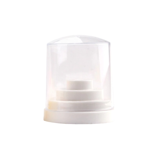 Suporte para fresas 9,1 x 7,8 cm branco