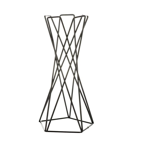 Suporte para plantas preto