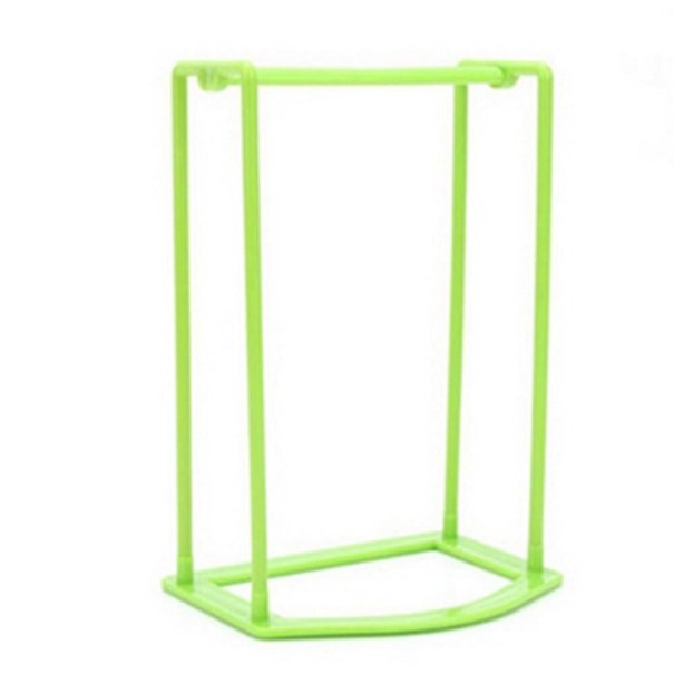 Suporte para roupa verde claro