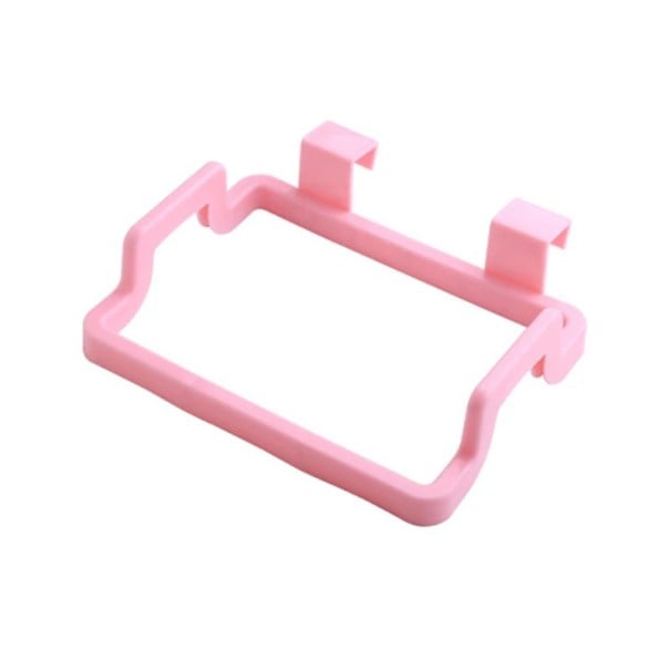 Suporte para saco de lixo N625 rosa claro