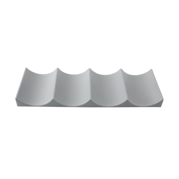 Suporte para vinho cinzento